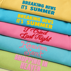 [NEW COLOR] Áo Thun Baby Tee Raglan Vải Borip Breaking New - HS_TS013