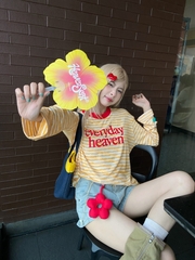 [BST Hè 2026] Áo Thun Cotton Sọc Longsleeve Heaven Sent 