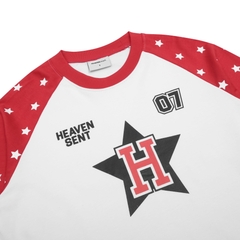 [NEW ARRIVAL] Áo Thun Tay Dài Heaven Sent Star Raglan Long Sleeve Boxy Tee - HS_TS009