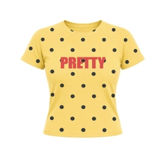Áo Baby Tee Chấm Bi 