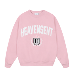 [SVIP] Áo Sweater Form Boxy Thêu Đắp HEAVEN SENT Chất Nỉ Bông - HS_HD001
