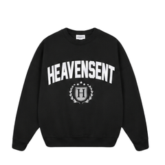 [SVIP] Áo Sweater Form Boxy Thêu Đắp HEAVEN SENT Chất Nỉ Bông - HS_HD001
