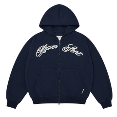 [NEW ARRIVAL] SET Hoodie Zip Ép Hàn 350Gsm PREMIUM Thêu Mắc Xích Heaven Sent - HS_CB002