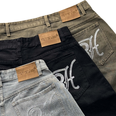 [SVIP] Quần Short Jean Đính Cúc Heaven Sent Wash Ống Rộng - HS_PS004