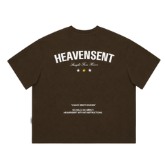 [NEW ARRIVAL] Áo Thun Boxy 280GSM Straight From Heaven Unisex - HS_TS005