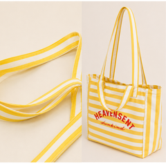 [BST HÈ 2026] Túi Canvas Sọc HeavenSent Sunkissed - Summer Collection