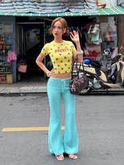 Áo Baby Tee Chấm Bi 