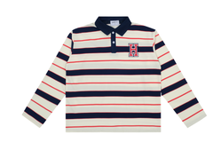 [NEW ARRIVAL]  Áo Thun Polo Sọc Tay Dài Long Sleeve Thêu Logo - HS_TS008