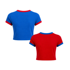 [BST HÈ 2026] Áo Thun Baby Tee Phối Viền Summer Collection HEAVEN SENT - HS_TS015