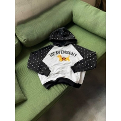 [NEW ARRIVAL]  Áo Khoác Nỉ Cua Hoodie Raglan HEAVEN SENT 