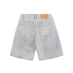 [SVIP] Quần Short Jean Đính Cúc Heaven Sent Wash Ống Rộng - HS_PS004