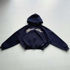 [NEW ARRIVAL] SET Hoodie Zip Ép Hàn 350Gsm PREMIUM Thêu Mắc Xích Heaven Sent - HS_CB002