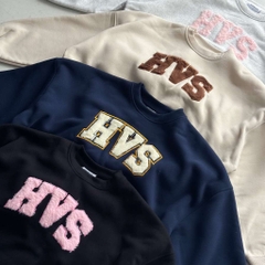 [NEW ARRIVAL]  Áo Sweater Nỉ Bông Form Boxy Cánh Dơi Thêu Đắp HEAVEN SENT - HS_HD004