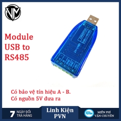 Module chuyển đổi USB sang RS485 - chống nhiễu, chống tính điện, có bảo vệ TVS - CH340