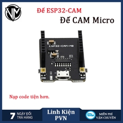Module thu phát wifi camera ESP32-CAM kèm Camera OV3660 tích hợp wifi, camera - chuyên dụng và bluetooth 4
