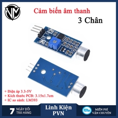 Mạch Cảm Biến Âm Thanh