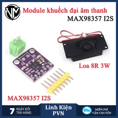 Module MAX98357 Mạch Khuếch Đại Âm Thanh I2S Class D - Chuyên Dụng Cho Raspberry Pi Esp32
