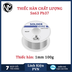 Thiếc hàn Solder Wire lõi 1mm 100g - giá rẻ