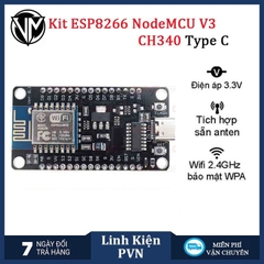 Mạch NodeMcu Lua WIFI V3 ESP8266 CH340