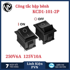 Công tắc bập bênh KCD1 - 101 6A 250V 2P