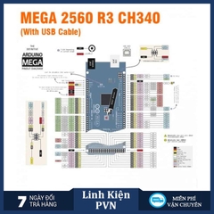 Kit phát triển Arduino MEGA2560 R3 với Chip CH340