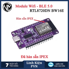 Module Wifi 2.4GHz và Bluetooth 5.0 RTL8720DN BW16E