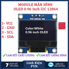 Màn hình hiển thị 128x64 Oled 0.96 Inch giao Tiếp I2C chuyên dụng SSD1315/SSD1306