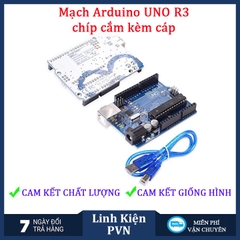 Mạch thích hợp phát triển ARDUINO UNO R3 - Chíp Cắm