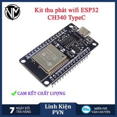 Kit ESP32 Wifi + Bluetooth CH340/CP2102 30P (30 Chân) - Kit thu phát IoT
