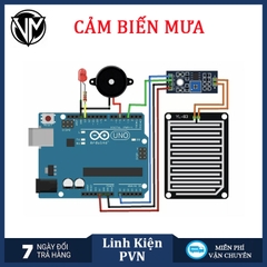Mạch Cảm Biến Mưa - Có Độ Nhạy Cao