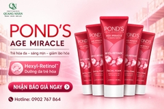 SỮA RỬA MẶT PONDS CHONG LAO HOA CAO CAP 100G x 12 chai