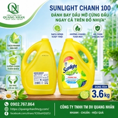 Nước rửa chén SUNLIGHT hương chanh 3.6kg