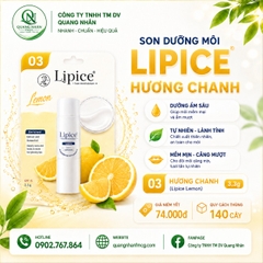 Son dưỡng môi hương chanh (LIPICE lemon) 3,3g