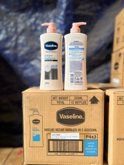 SỮA DƯỠNG THỂ VASELINE INSTAN RADIANCE SÁNG DA TỨC THÌ 4X 320ML X 12 CHAI