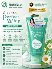 Sữa rửa mặt Senka Acne Giành cho da Mụn 100g x 36 tuýp ( XANH LÁ )