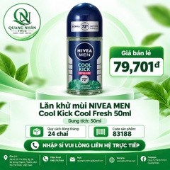 Lăn ngăn mùi nam NIVEA mát lạnh (green) 50ml