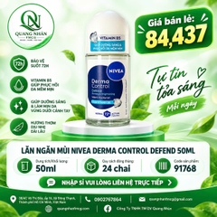Lăn ngăn mùi NIVEA dưỡng sáng và phục hồi 50ml