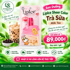 Son dưỡng môi LIPICE sheer color q trà sữa 2.4g