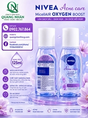 89270 NƯỚC TẨY TRANG NIVEA NGỪA MỤN 125ML  x 30 CHAI