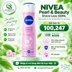 Xịt ngăn mùi NIVEA nữ ngọc trai mịn mượt 150ml