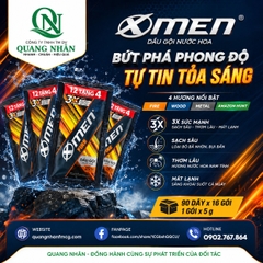 Dầu gội XMEN dây fire 12 tang 4 5g x 90 dây / thùng