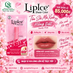 Son dưỡng môi LIPICE sheer color sandy pink (hồng đất) 2.4g