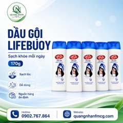 Dầu gội lifebuoydưỡng tóc óng ả 170g
