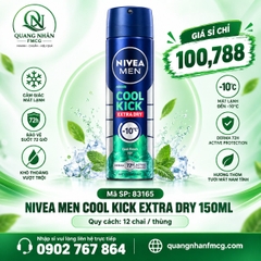 Xịt ngăn mùi NIVEA nam mát lạnh (green) 150ml