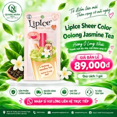 Son dưỡng môi LIPICE sheer color q trà ô long 2.4g