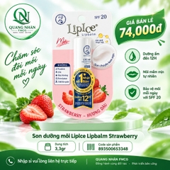 Son dưỡng môi hương dâu (LIPICE strawberry) 3,3g