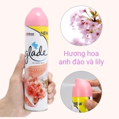 Xịt phòng GLADE - h.hoa anh dao lily 280ml