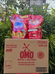Nước giặt OMO matic cửa trên chuyên gia giữ màu 3.6kg