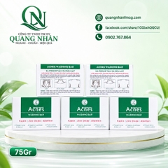 Xà phòng tắm và rửa mặt ACNES washing bar 75g