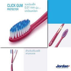 Bàn chải đánh răng jordan click gum protector x 120 cái